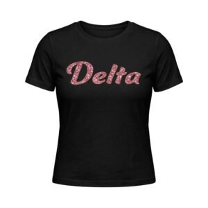 delta rhinestone sorority t shirt