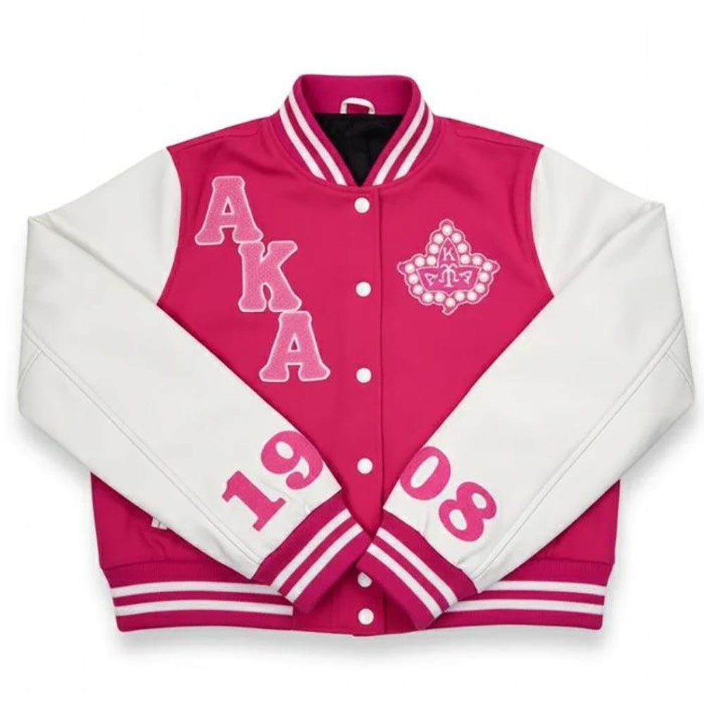 . sorority varsity jacket . sorority varsity jacket